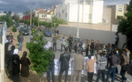 حاملو شهادات الدراسات الأمازيغية ينظمون وقفة احتجاجية أمام مقر الأكاديمية الجهوية للتعيلم بوجدة