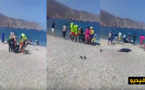 شاهدوا بالفيديو.. إنتشال جثة شخص غرق في مياه البحر بشاطئ بادس ضواحي الحسيمة 