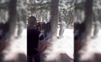 بالصور.. شاب يضع حدا لحياته شنقا بواسطة حبل علقه إلى "شجرة " ضواحي الحسيمة