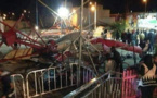 اصابة 20 طفلا بجروح بليغة اثر خلل بأرجوحة دائرية للالعاب 