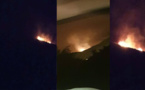 اندلاع حريق ضخم في غابة "تيزي عزى" بتفرسيت والأسباب مجهولة