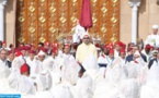 الملك محمد السادس يترأس حفل الولاء بساحة مشور القصر الملكي بتطوان