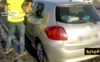 شاهدوا بالفيديو.. عناصر الحرس المدني تداهم سيارتين مملوءتان بالحشيش في ميناء هوليفا جنوب إسبانيا
