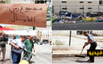 ساكنة الحي الإداري تنظم حملة تظافة واسعة للتقليل من تراكم النفايات قرب منازلهم 