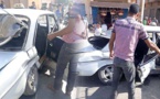 بالصور... إصابات خطيرة في حادث إصطدام سيارتين بمدينة العروي 