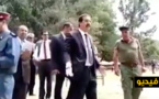 شاهدوا.. ابن الناظور عبد الحميد المزيد عامل اقليم افران  يصب غضبه على التجار الموسميين 