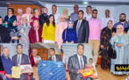 أطر وموظفو مندوبية التعاون الوطني بالناظور يكرمون المندوب السابق عبد الرحيم لمباركي بعد انتقاله