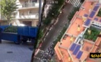 شاهدوا بالفيديو.. مروحية طواف إسبانيا تكشف بالصدفة مزرعة للحشيش على سطح مبنى في إقليم كاتالونيا