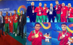 المنتخب الوطني المغربي للمواي طاي ينتزع ميدالية ذهبية وأخرى فضية بالبطولة العالمية للألعاب القتالية 