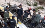 ارتفاع حصيلة القتلى في حادث غرق حافلة للمسافرين بواد دمشان
