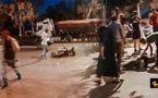 سائق سيارة نفعية يصدم شخصين كانا على متن دراجة نارية وسط سلوان ويلوذ بالفرار