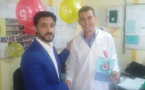 مدير مجموعة مدارس اصوفين بالحسيمة يستقبل أساتذته بطريقة خاصة في اليوم العالمي للمدرس