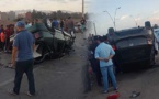 بالصور.. جرح ما لا يقل عن ثلاثة أشخاص في حادثة سير ضواحي سلوان