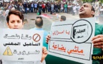 شغيلة التعليم تنظم مسيرة احتجاجية بالناظور للمطالبة بإسقاط نظام التعاقد 