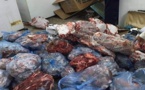 حجز كمية كبيرة من اللحوم الفاسدة كانت معدة للبيع بأسواق جهة الشرق