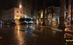 شاهدوا.. تسجيل تساقطات مطرية مهمة بمدينة الناظور وبلداتها الضاحوية