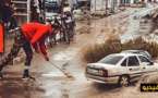 شاهدوا كيف كشفت أمطار الخير عورة البنى التحتية بمدينة الناظور: سيول وأوحال وبرك مائية