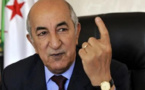 انتخاب عبد المجيد تبون رئيسا للجزائر بنسبة 58,15 بالمائة من الأصوات