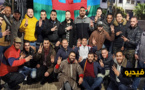 سائقو الطاكسيات بالناظور يخلدون حلول السنة الأمازيغية الجديدة 