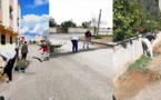 جمعويون يشرفون على حملة بيئية همّت تنظيف أرجاء حي "صوناصيد" وترقيع حفر طرقاته
