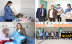 الجمارك توزع مساعدات إنسانية وهدايا على نزيلات "جناح الولادة" بالمستشفى الحسني بالناظور