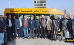 الرحموني يوزع عددا من الشاحنات وحافلة للنقل المدرسي لجماعات بإقليم الناظور