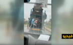 فيديو سرقة الحراكة لسيارات الرالي بالناظور يتحول إلى مادة دسمة على قناة دولية 