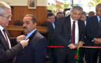 وزير العدل يُشرف على تدشين المحكمة الابتدائية للدريوش ويوشح موظفا بوسام ملكي