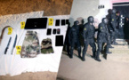 مكتب الأبحاث القضائية ينشر صور تفكيك خلية ارهابية موالية لداعش 