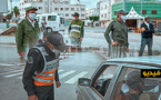 شاهدوا.. السلطات الأمنية تشدد من إجراءات مراقبة حالة الطوارئ خلال يوم عيد الفطر بالناظور