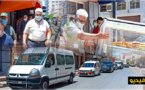 السلطات تحث المواطنين والتجار بالناظور على الإستمرار في إحترام حالة الطوارئ 