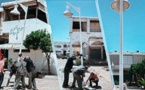 بالصور.. جماعة الناظور تجهز ساحة المركب التجاري بالناظور بالإنارة العمومية