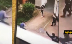 شاهدوا.. هكذا أجهزت الشرطة الألمانية على مهاجر مغربي أشهر سلاحا أبيضا
