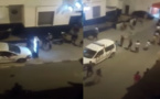 شاهدوا.. شرطي يطلق النار على شخص عرض حياة الناس للخطر
