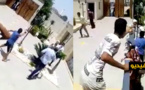 شاهدوا.. فوضى وتراشق بالحجارة داخل مركز لتجميع أشخاص يحتمل اصابتهم بكورونا