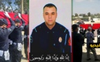 شاهدوا.. جنازة مهيبة للشرطي الراحل عبد السلام تيزيت بمسقط رأسه الدريوش 