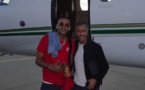 فيديو.. زياش يصل إلى لندن في طائرة خاصة ويجري أول تداريبه
