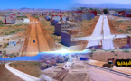 شاهدوا من الجو.. الطريق المدارية للعروي التي ستكلف ما يناهز 15 مليون درهم