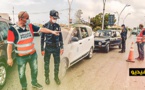 السلطات الأمنية  تشدد المراقبة على ارتداء الكمامة بمداخل الناظور