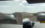 شاهدوا.. مغاربة يغامرون بحياتهم عبر مسالك جبلية لقضاء العيد مع أسرهم