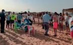 السلطات المحلية والدرك الملكي يحرران عشرات المخالفات بشواطئ قرية أركمان