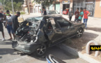تعطل فرامل شاحنة لجمع النفايات بالناظور يتسبب في حادث خطير