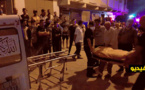 شاهدوا.. أجواء محزنة لحظة نقل جثمان الممرض المنتحر بالناظور
