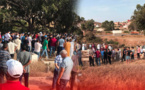 تشييع جنازة عاملي صباغة بأزغنغان توفيا في حادثة شغل