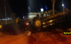 عطب في الفرامل يؤدي إلى انقلاب سيارة بالناظور
