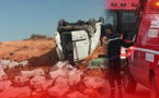 الناظور.. مصرع شخص في حادث انقلاب سيارة لنقل الأسماك بمدخل حاسي بركان