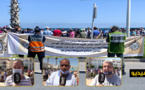 تجار السوق الأسبوعي بأزغنغان ينقلون احتجاجاتهم إلى مقر عمالة الناظور وهذه مطالبهم 