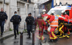شاهدوا.. إصابات في إطلاق نار بباريس قرب مكتب "شارلي إيبدو" واعتقال مشتبه فيهما