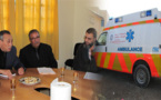 جمعية التنسيقية الأورو المتوسطية للتضامن تسلم سيارة إسعاف لفائدة جماعة أتركوت