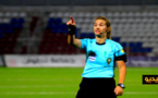  شاهدوا.. بشرى كربوبي شرطية تصبح أول سيدة تقود مباراة رسمية في تاريخ البطولة المغربية
